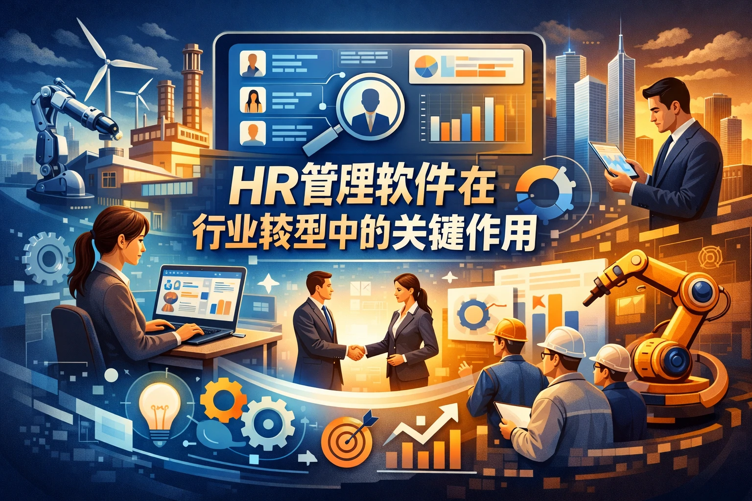 HR管理软件在行业转型中的关键作用