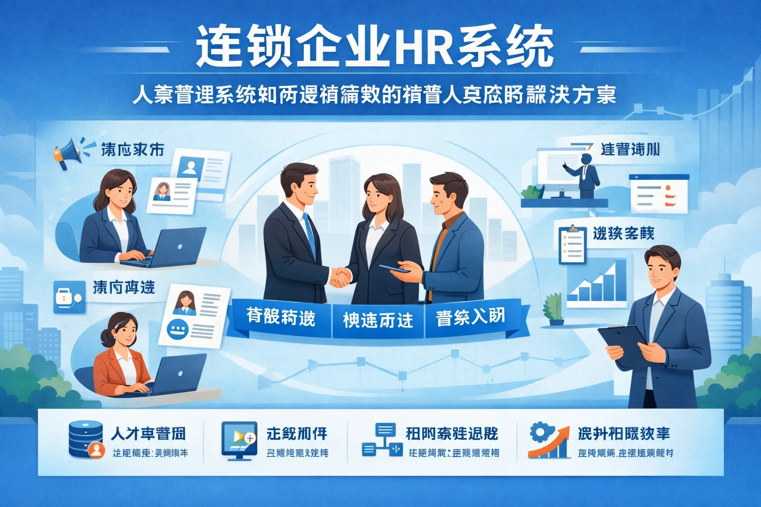 连锁企业HR系统:人事管理系统如何提供高效的销售人员招聘解决方案