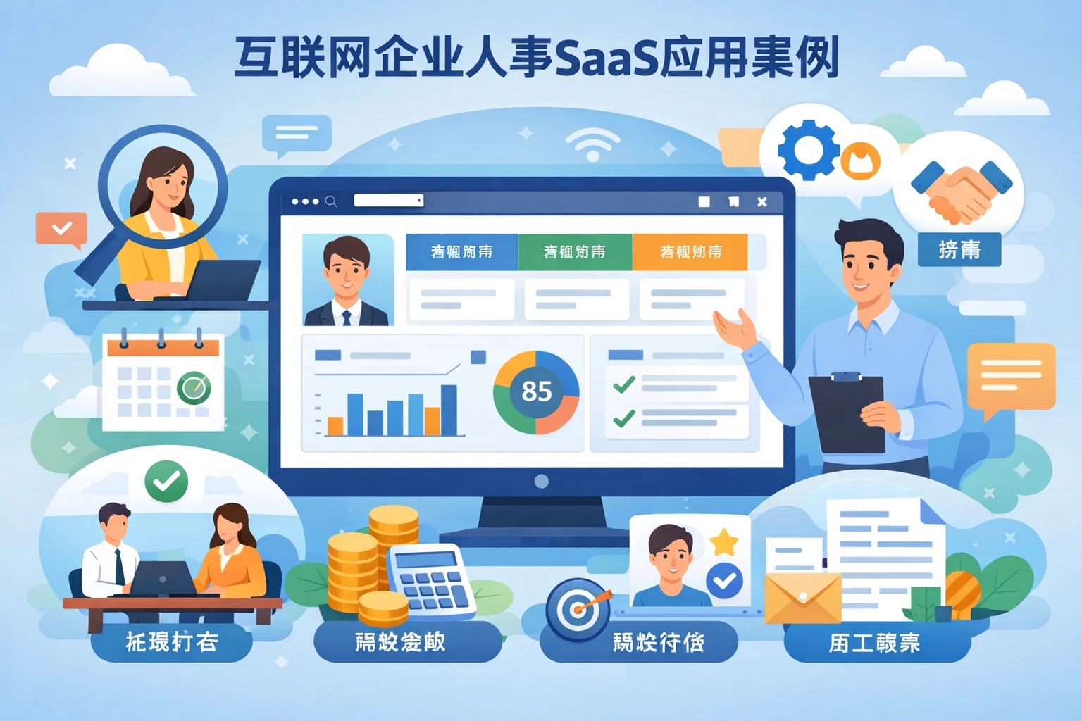 互联网企业人事SaaS应用案例