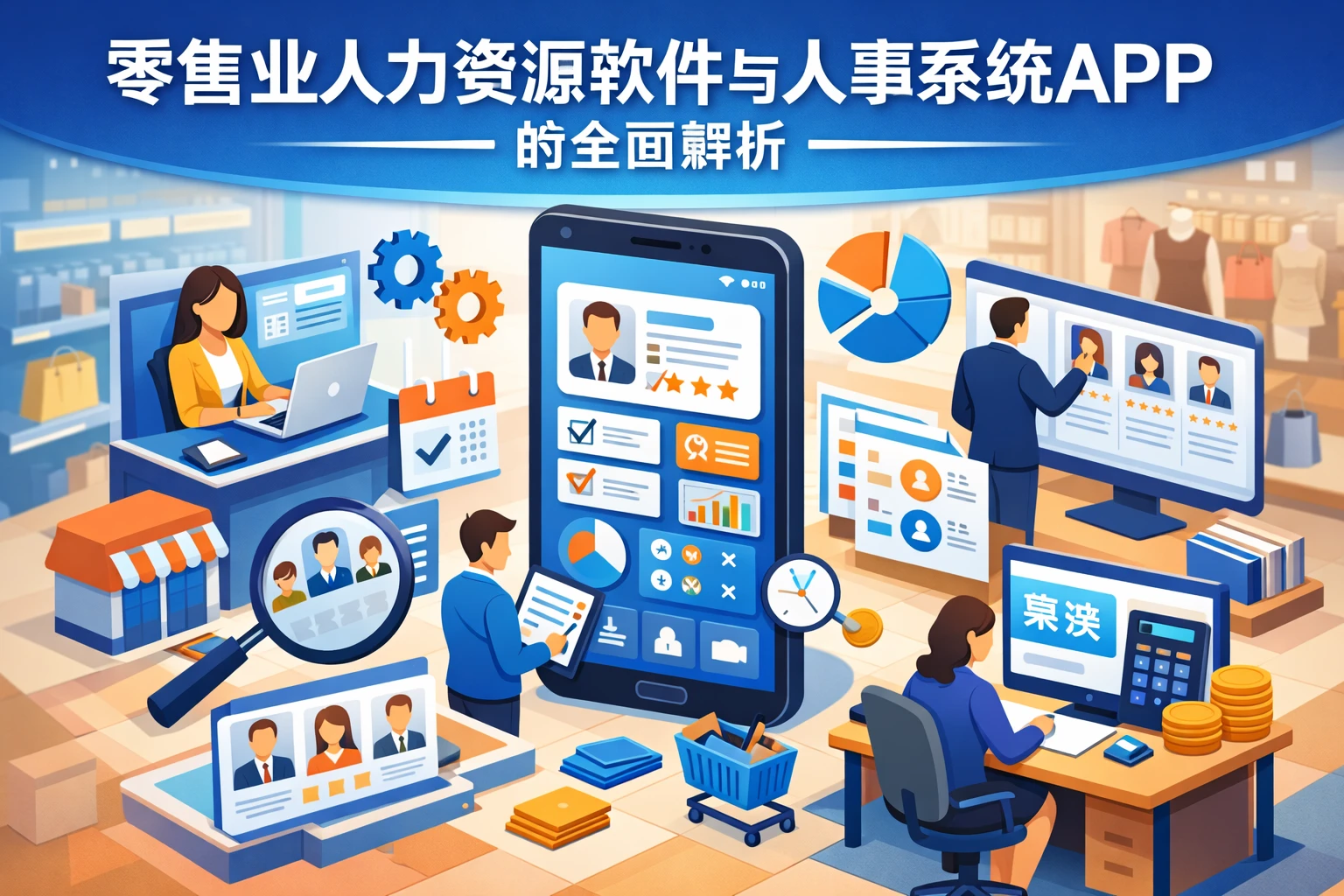 零售业人力资源软件与人事系统APP的全面解析
