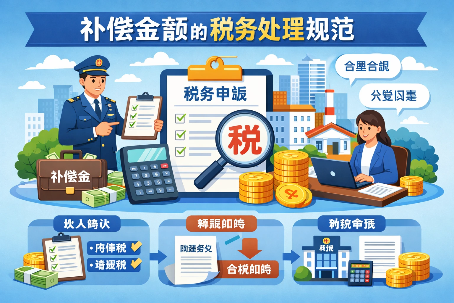 补偿金额的税务处理规范