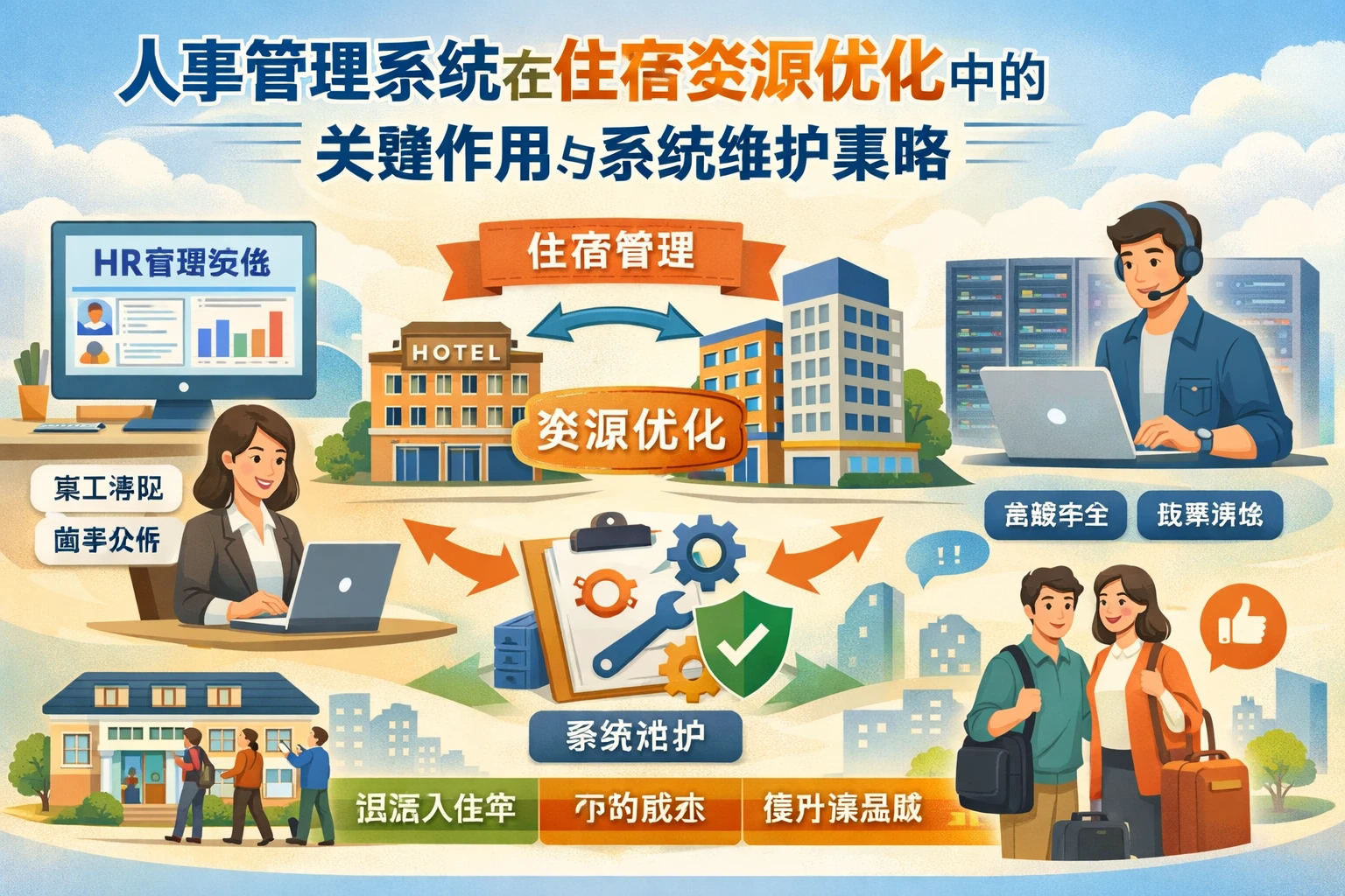 人事管理系统在住宿资源优化中的关键作用与系统维护策略
