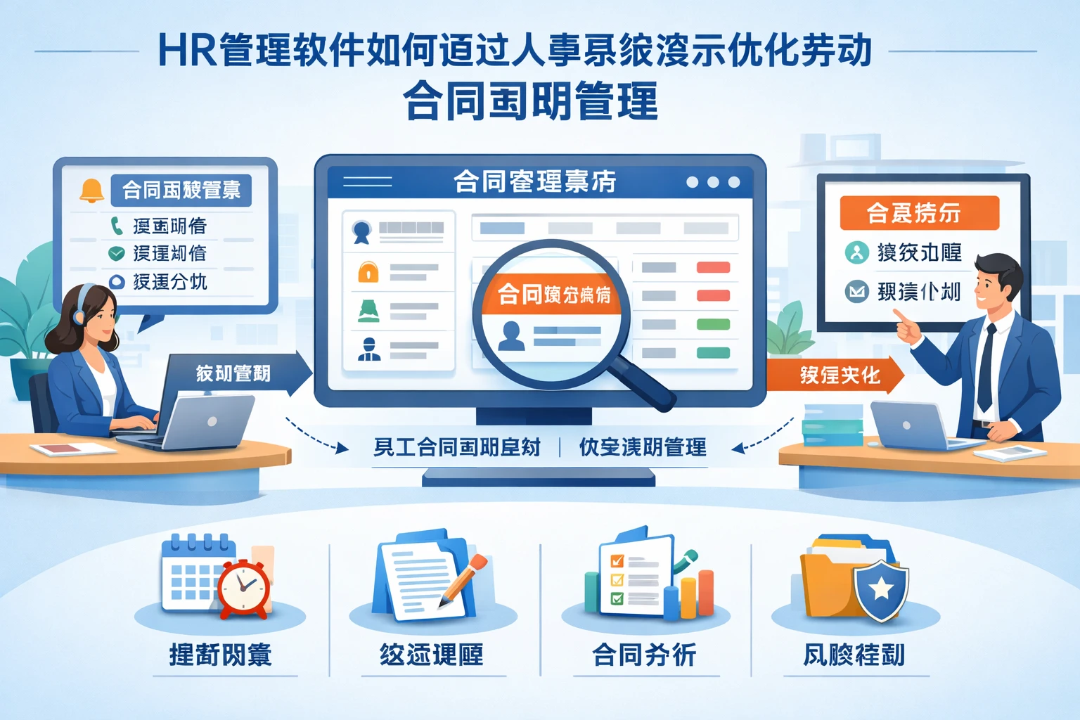 HR管理软件如何通过人事系统演示优化劳动合同到期管理