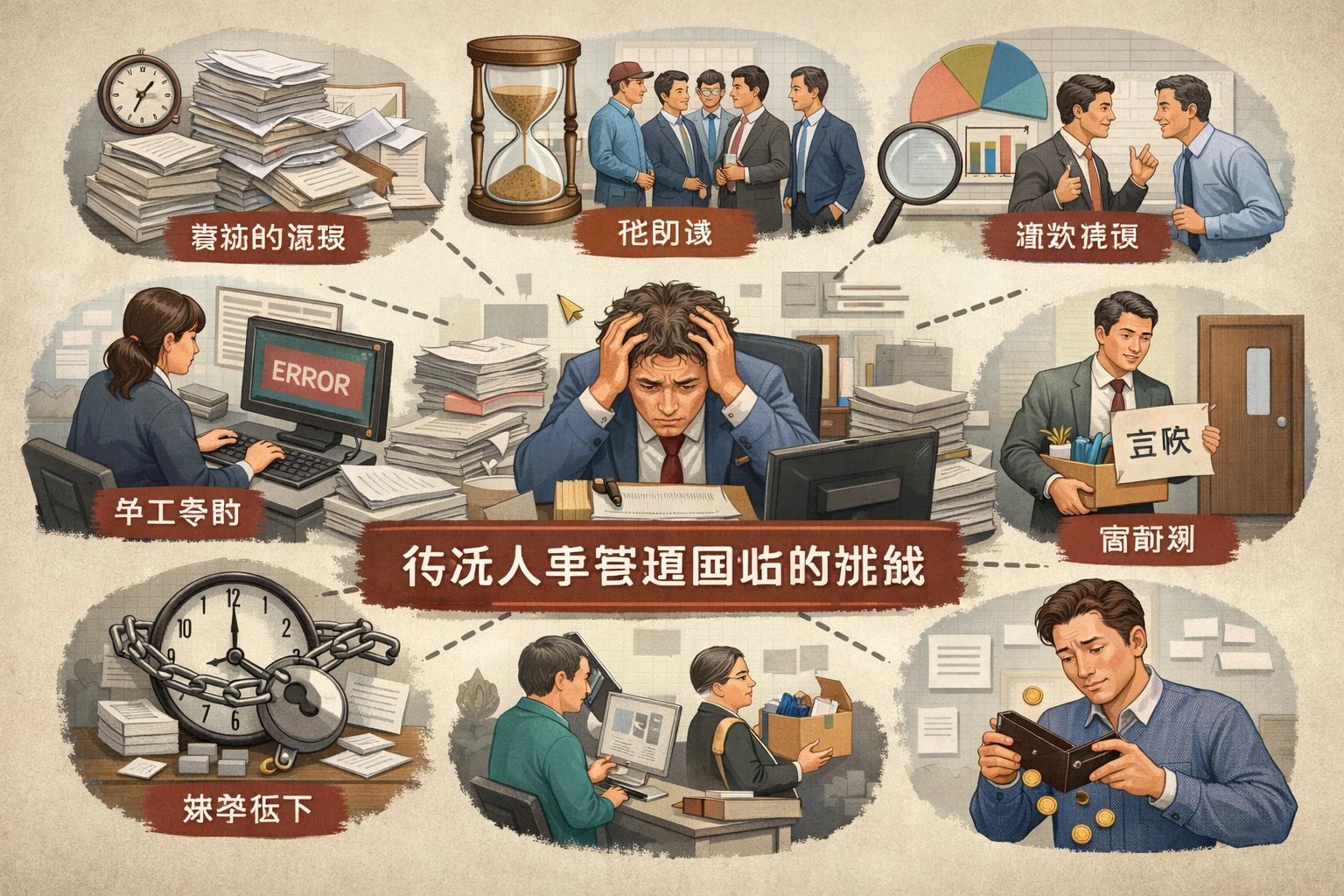 传统人事管理面临的挑战