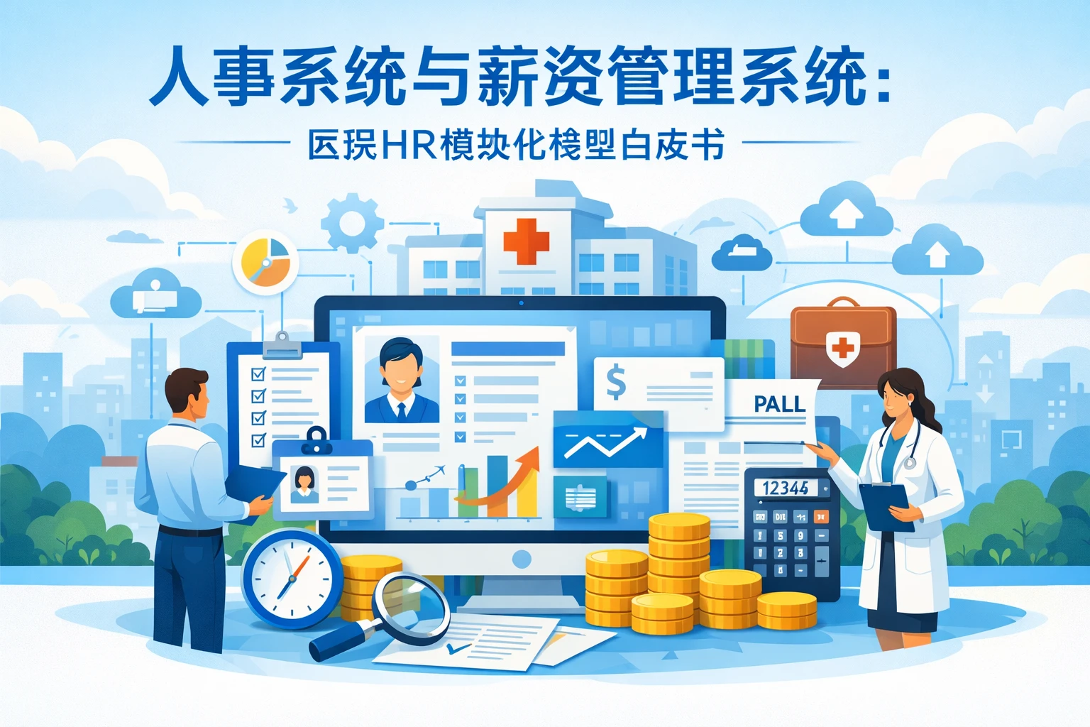 人事系统与薪资管理系统:医院HR模块化转型白皮书