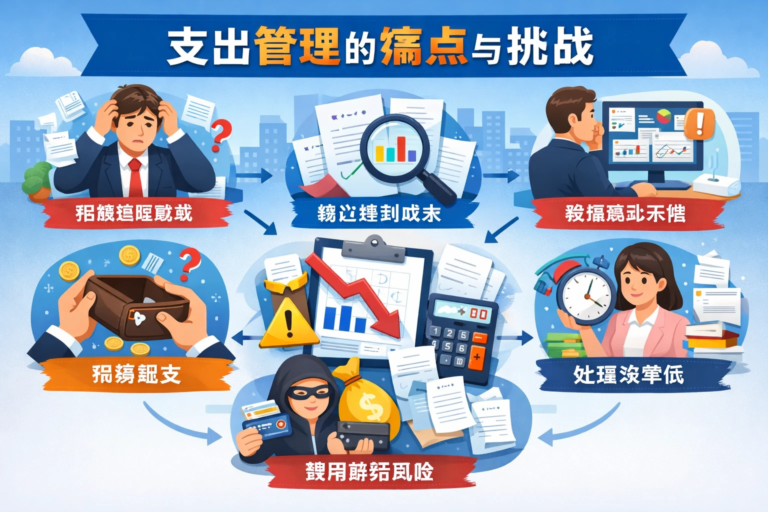 支出管理的痛点与挑战
