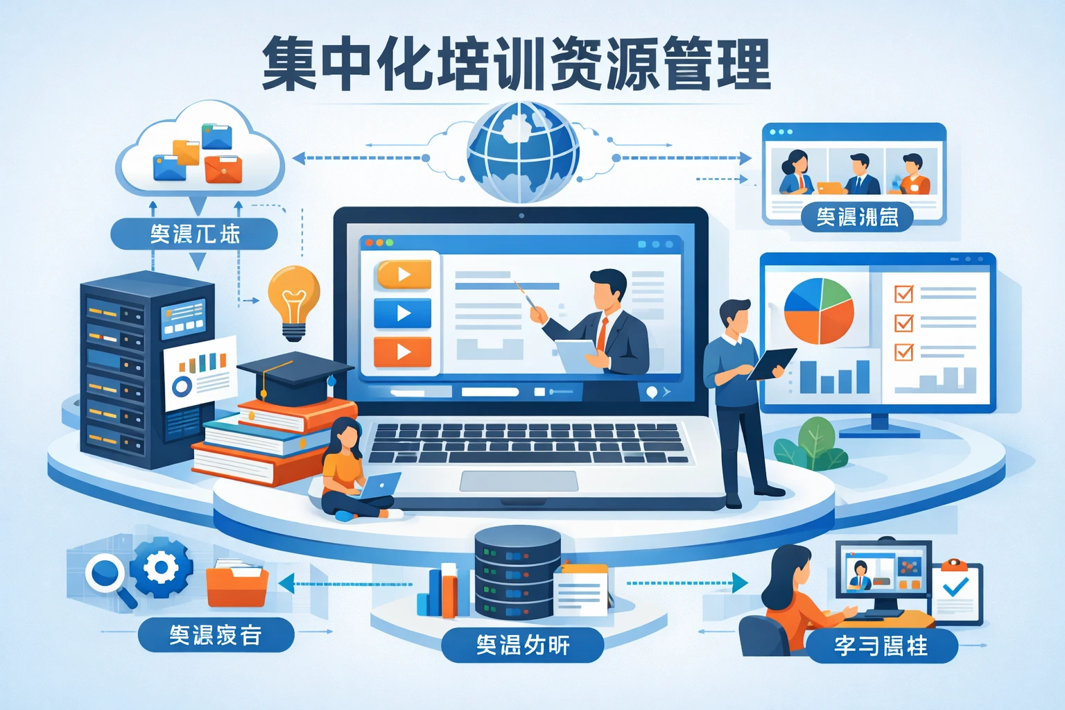 集中化培训资源管理