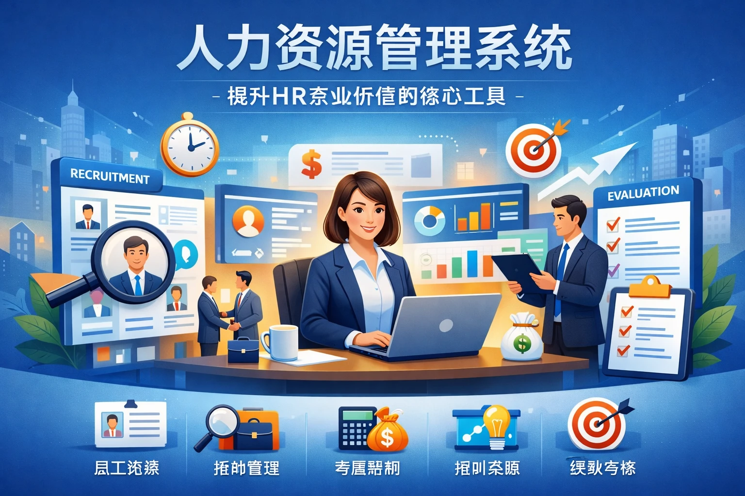 人力资源管理系统：提升HR专业价值的核心工具