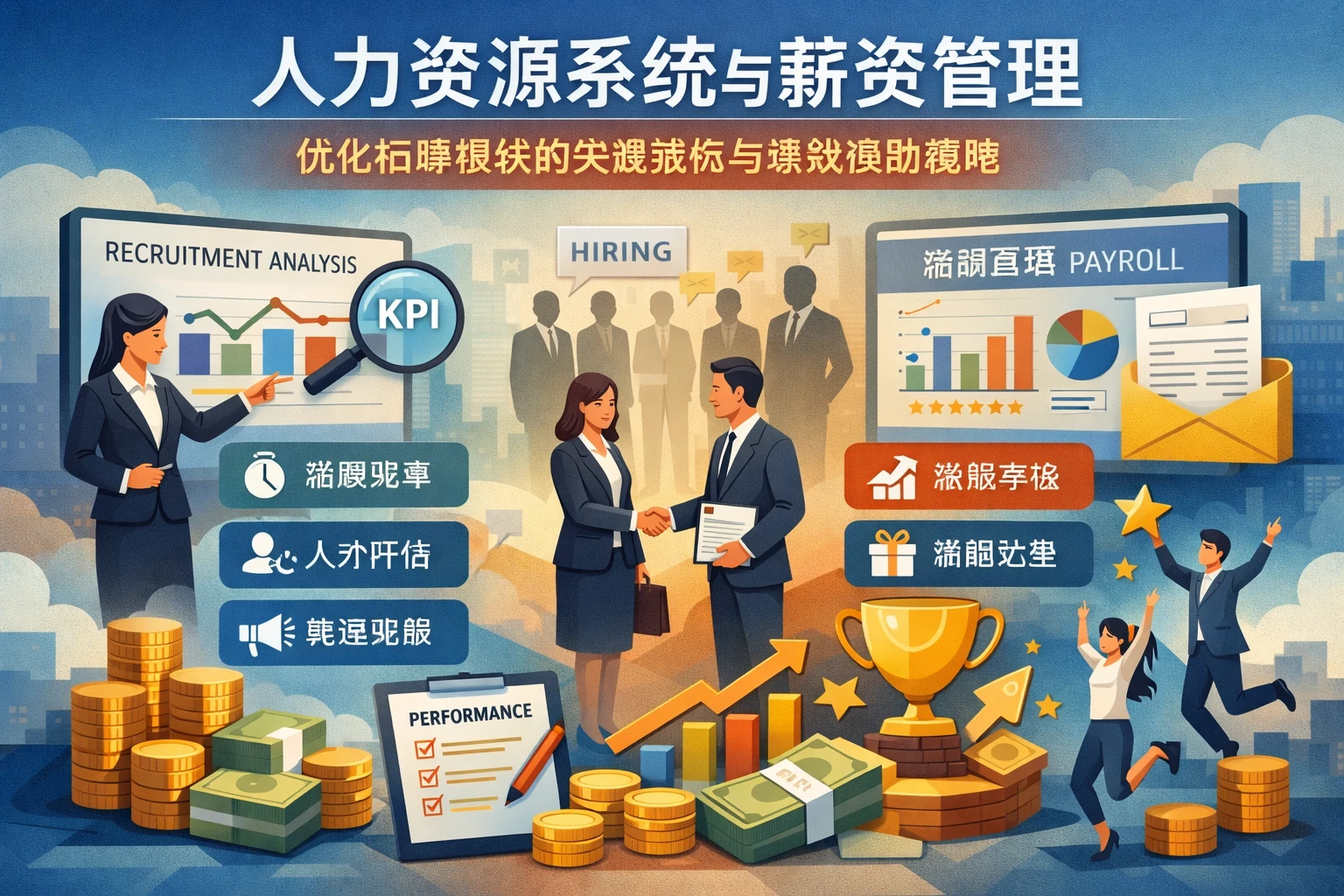 人力资源系统与薪资管理：优化招聘模块的关键指标与绩效激励策略