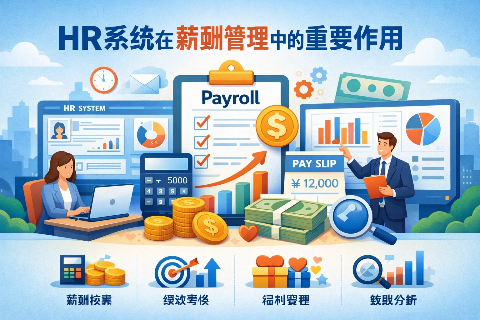 HR系统在薪酬管理中的重要作用