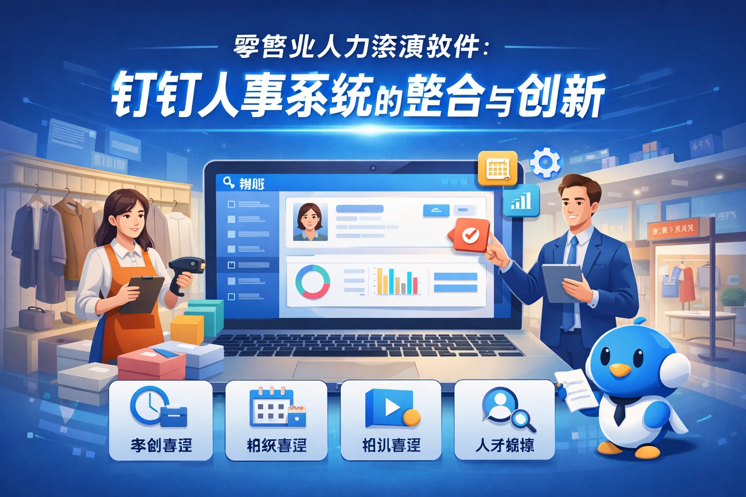 零售业人力资源软件：钉钉人事系统的整合与创新