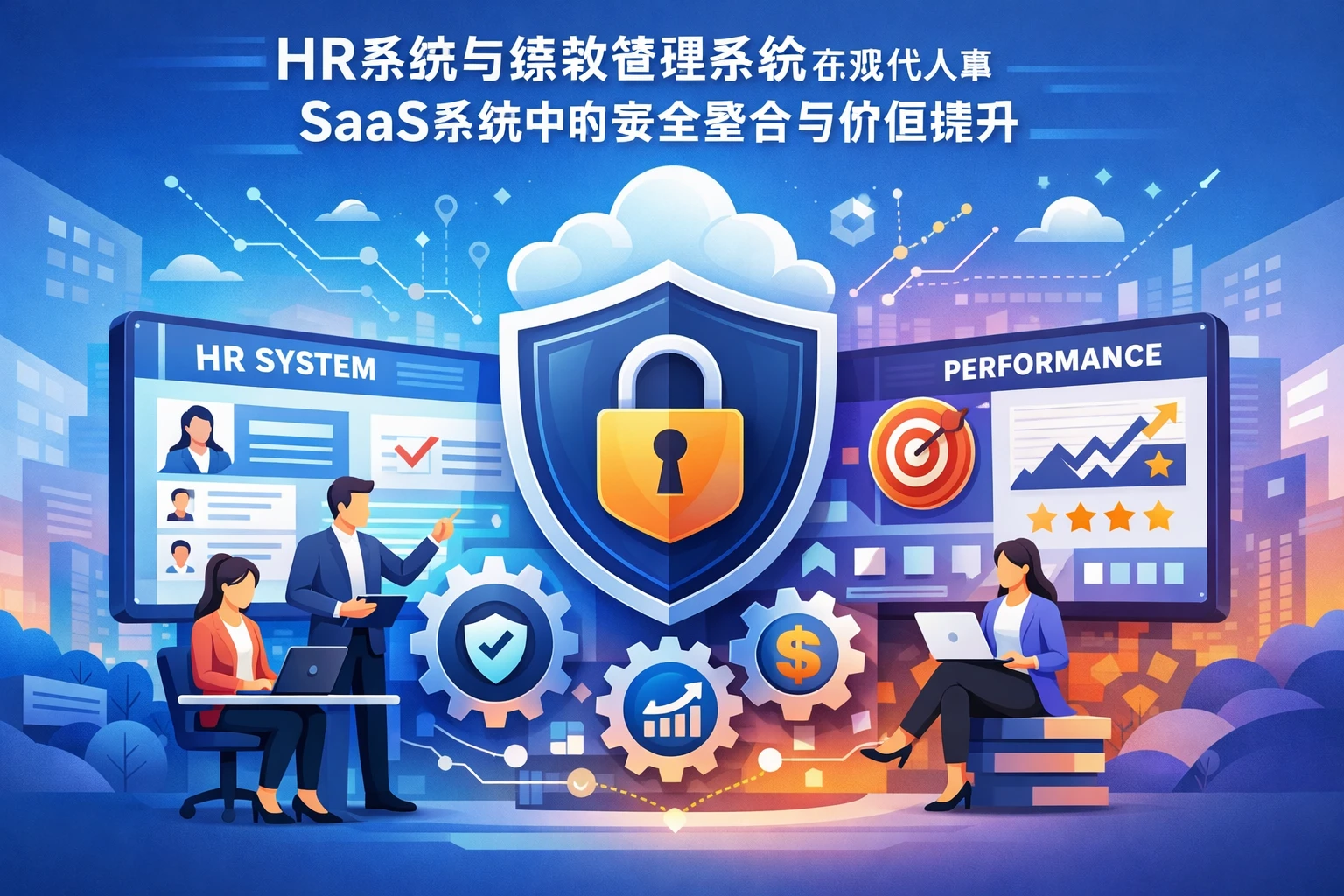 HR系统与绩效管理系统在现代人事SaaS系统中的安全整合与价值提升