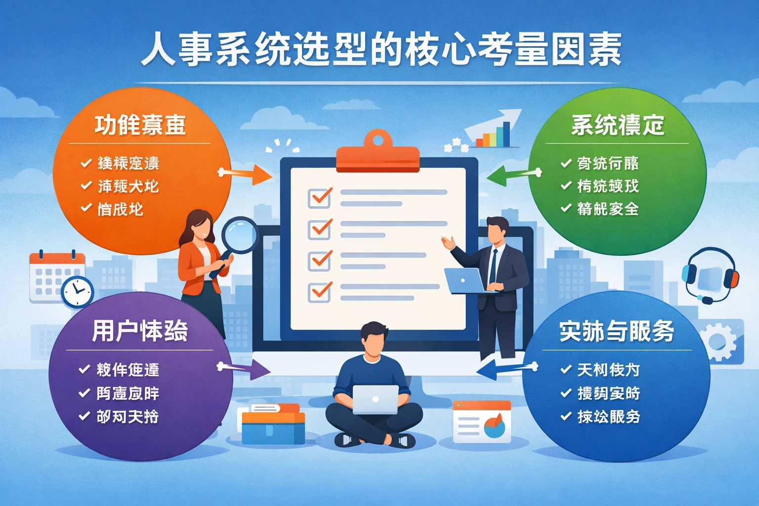 人事系统选型的核心考量因素