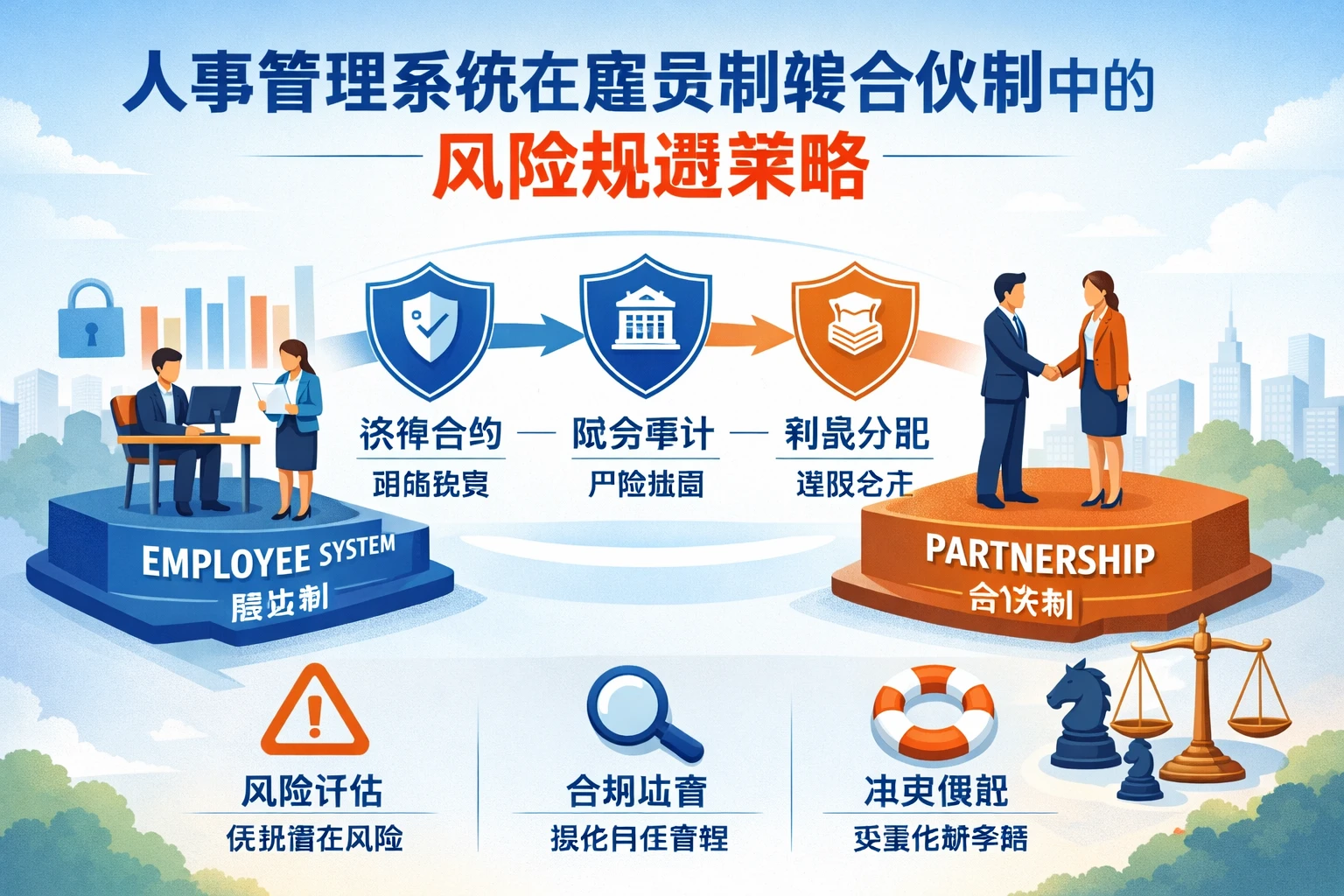 人事管理系统在雇员制转合伙制中的风险规避策略