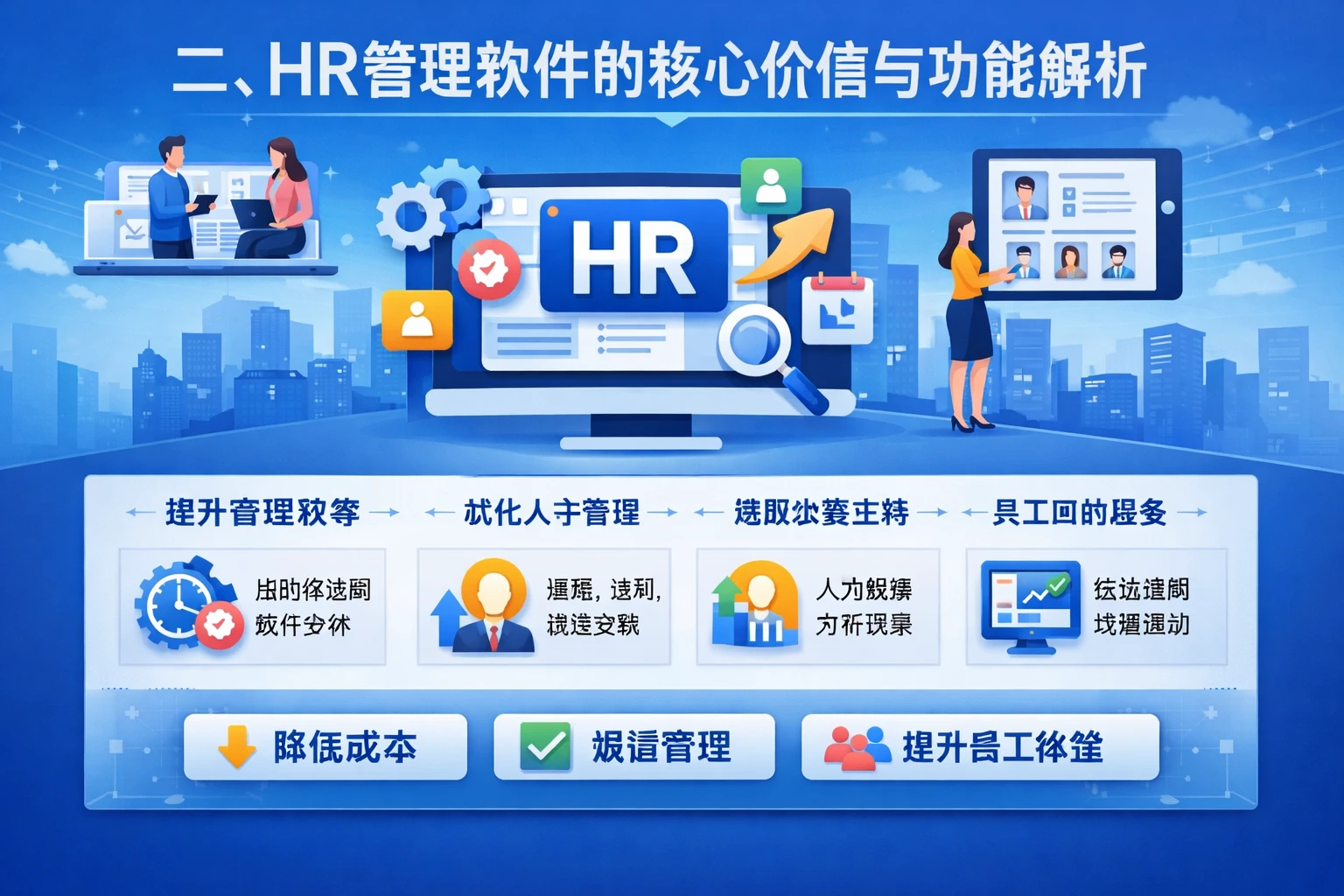 二、HR管理软件的核心价值与功能解析