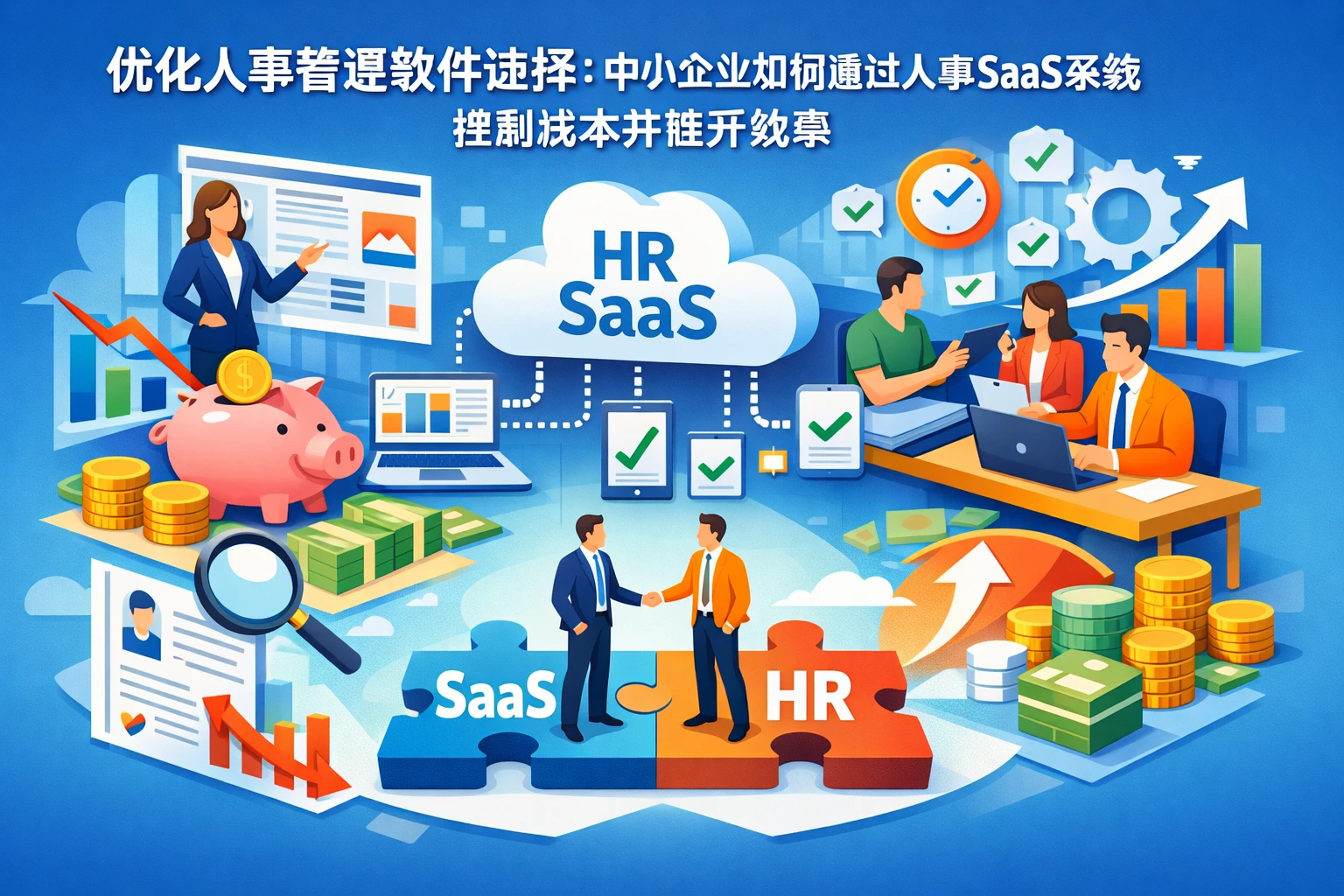 优化人事管理软件选择：中小企业如何通过人事SaaS系统控制成本并提升效率