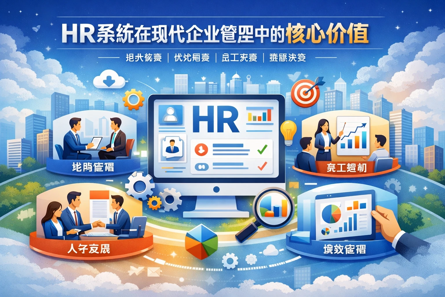 HR系统在现代企业管理中的核心价值