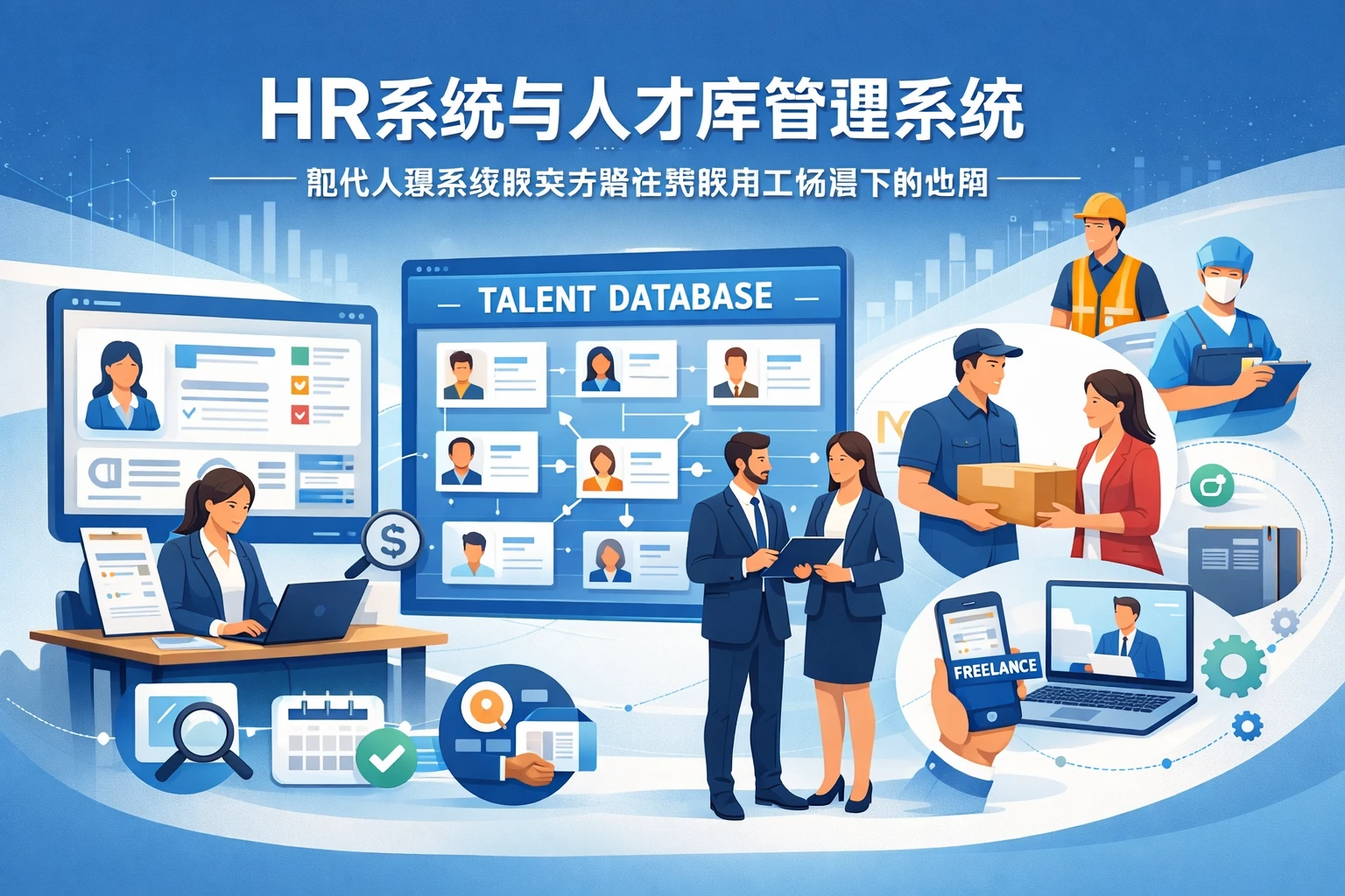 HR系统与人才库管理系统：现代人事系统解决方案在特殊用工场景下的应用