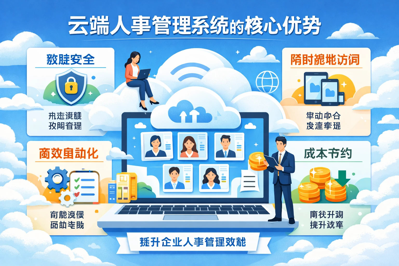 云端人事管理系统的核心优势