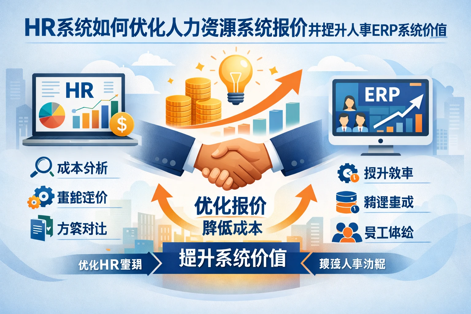 HR系统如何优化人力资源系统报价并提升人事ERP系统价值
