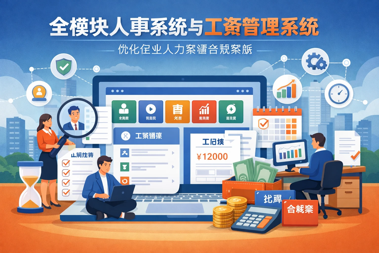 全模块人事系统与工资管理系统:优化企业人力资源合规策略