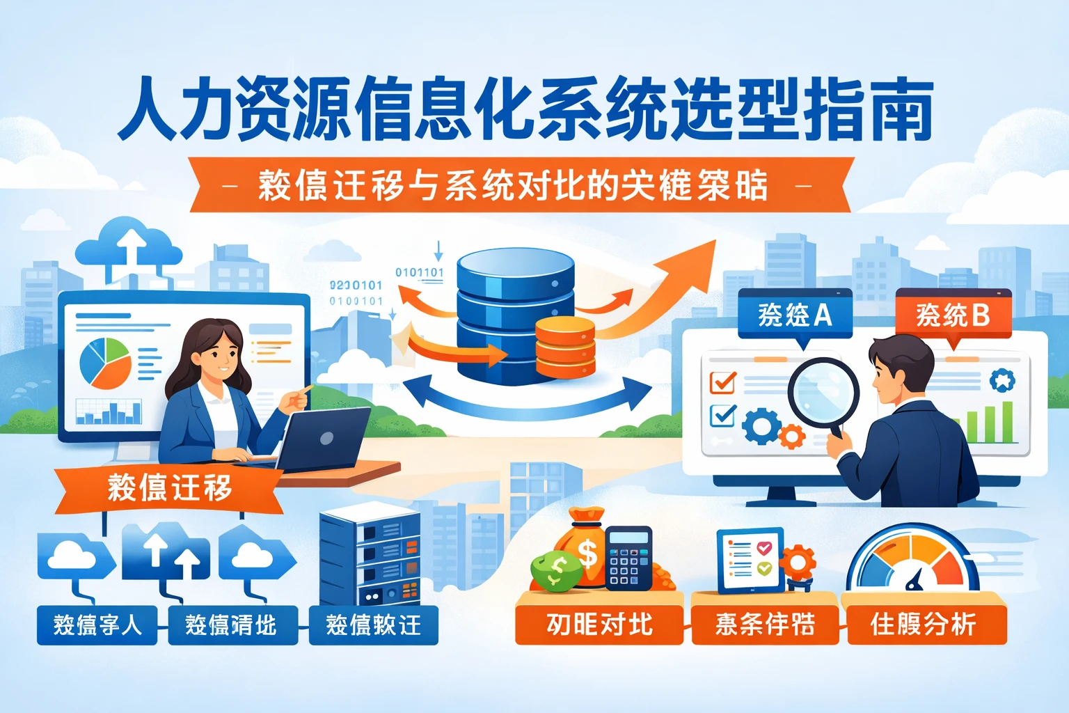 人力资源信息化系统选型指南：数据迁移与系统对比的关键策略