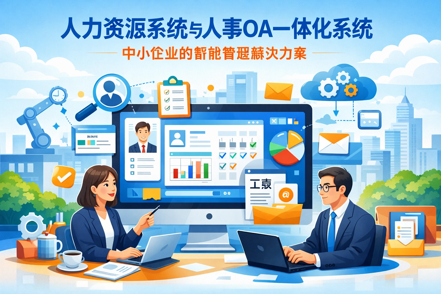 人力资源系统与人事OA一体化系统:中小企业的智能管理解决方案