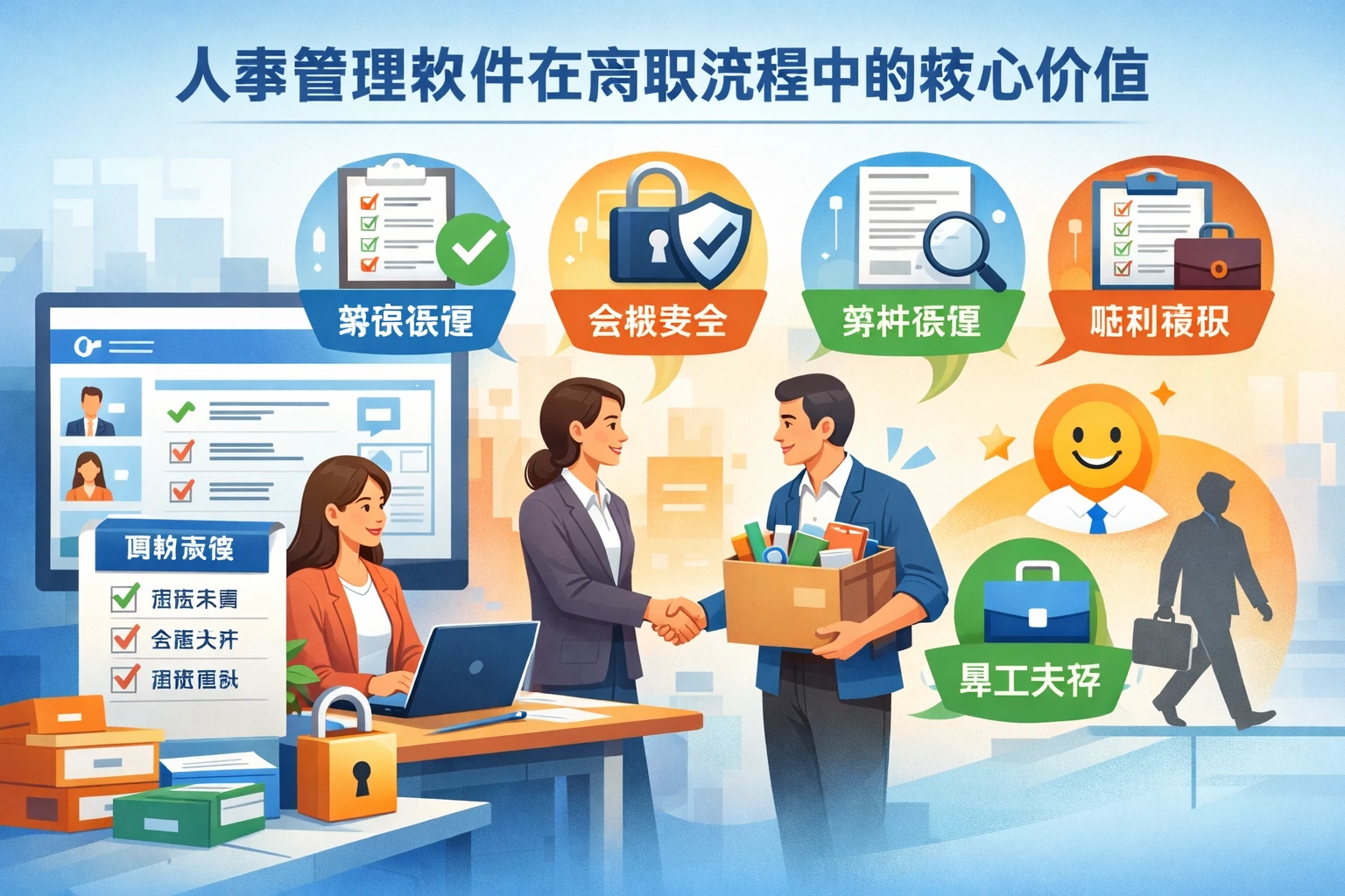 人事管理软件在离职流程中的核心价值