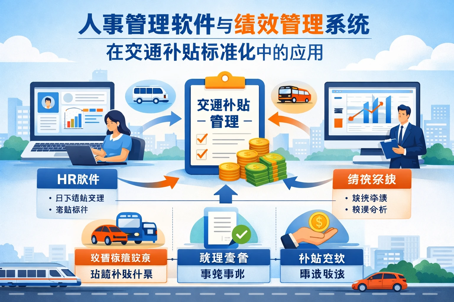 人事管理软件与绩效管理系统在交通补贴标准化中的应用