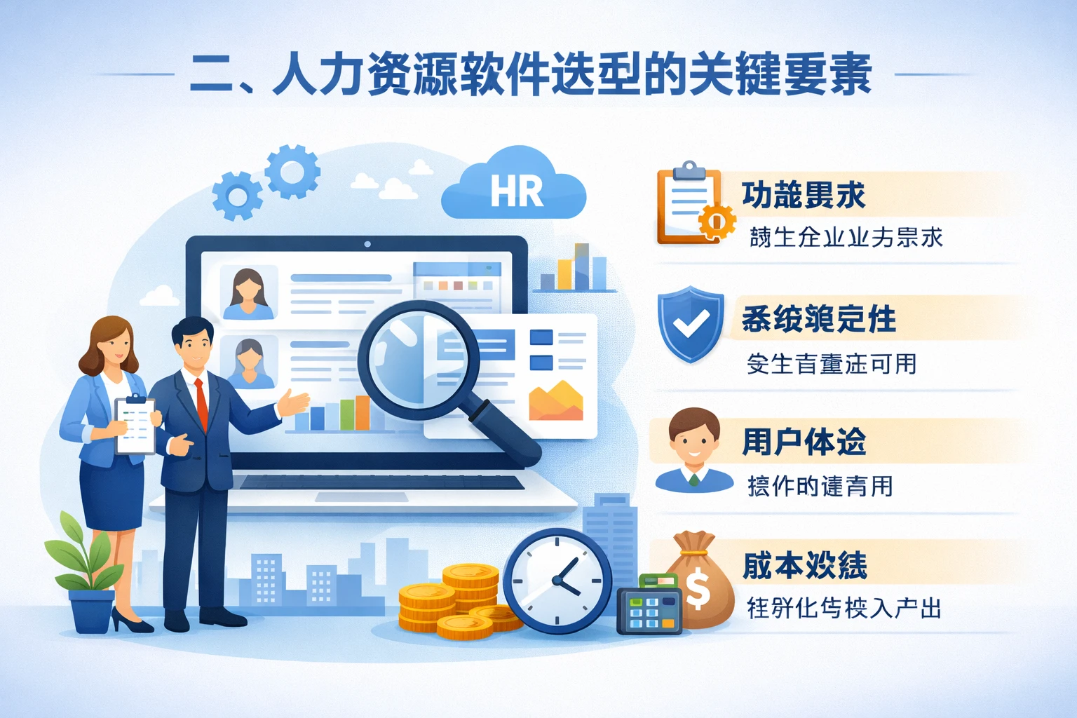 二、人力资源软件选型的关键要素