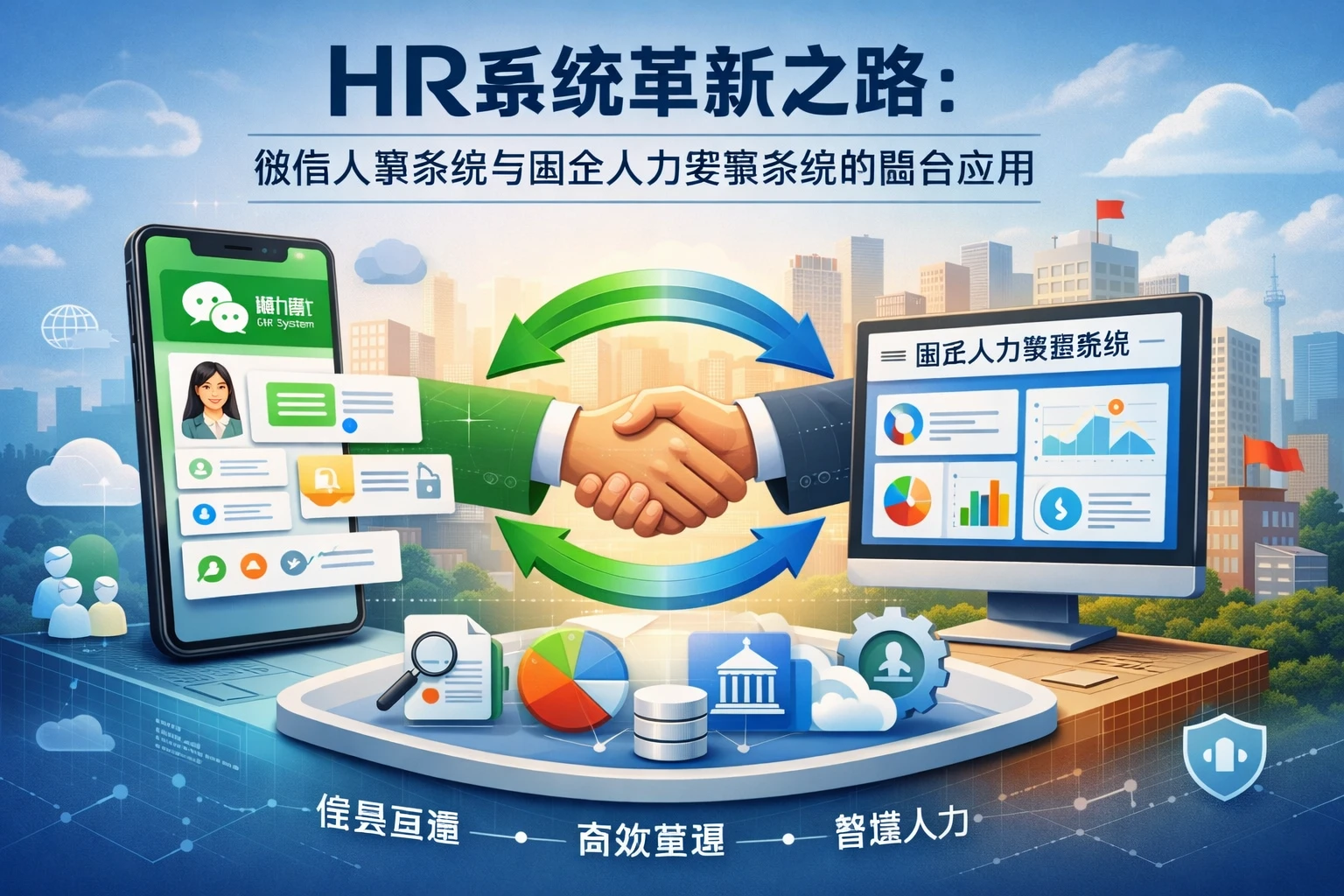 HR系统革新之路：微信人事系统与国企人力资源系统的融合应用