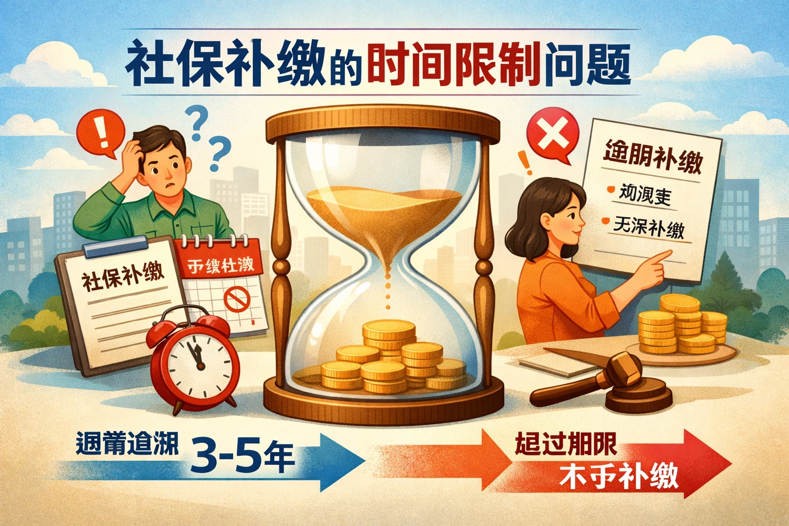 社保补缴的时间限制问题