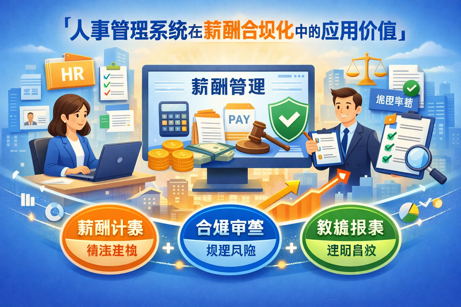 人事管理系统在薪酬合规化中的应用价值
