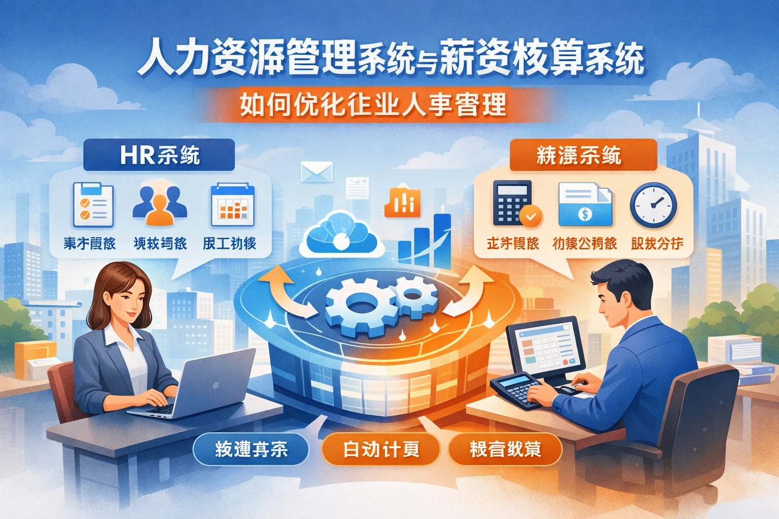 人力资源管理系统与薪资核算系统如何优化企业人事管理