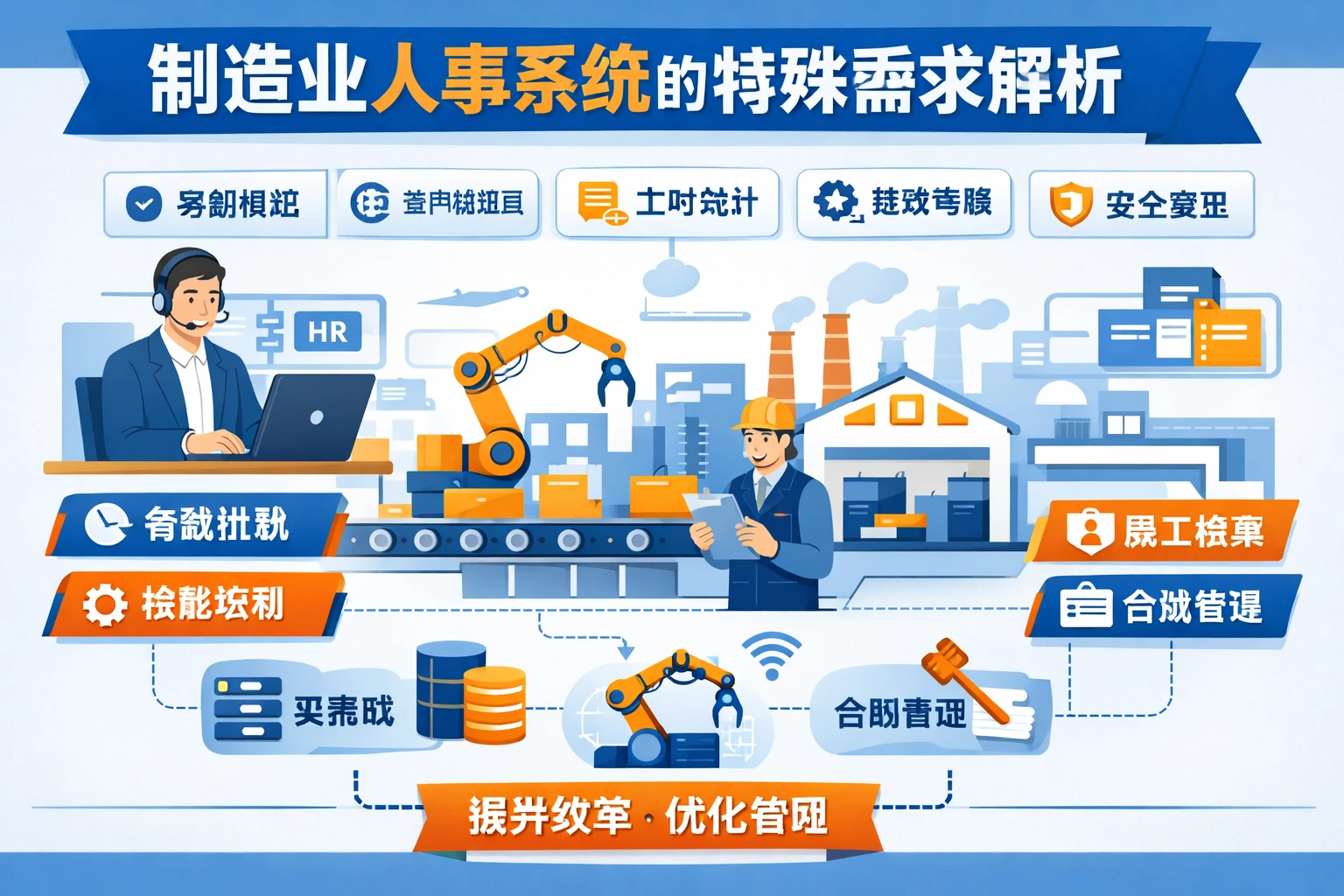 制造业人事系统的特殊需求解析