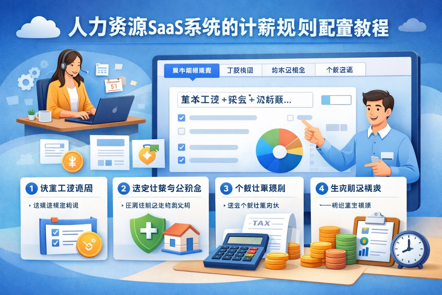 人力资源SaaS系统的计薪规则配置教程