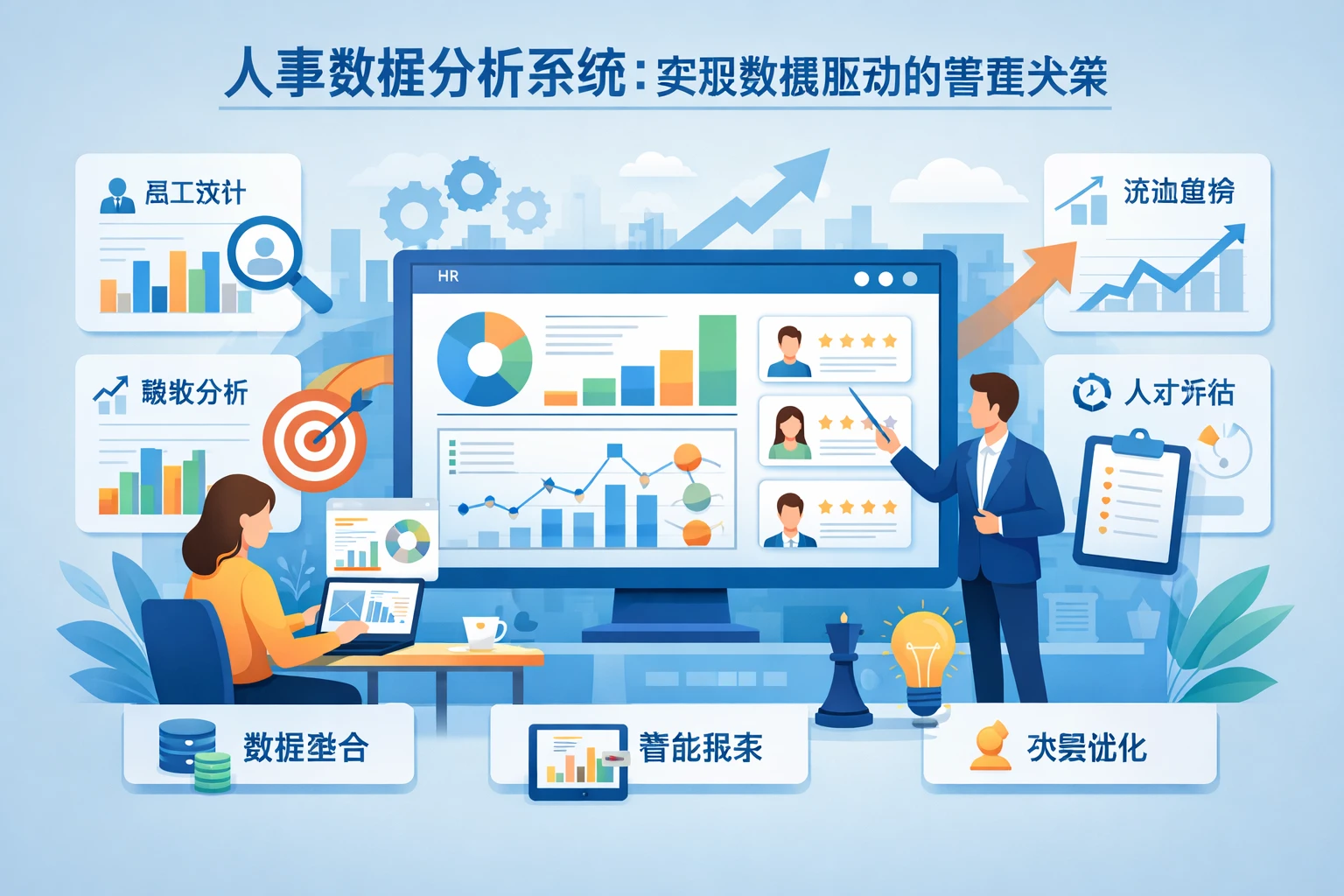 人事数据分析系统：实现数据驱动的管理决策