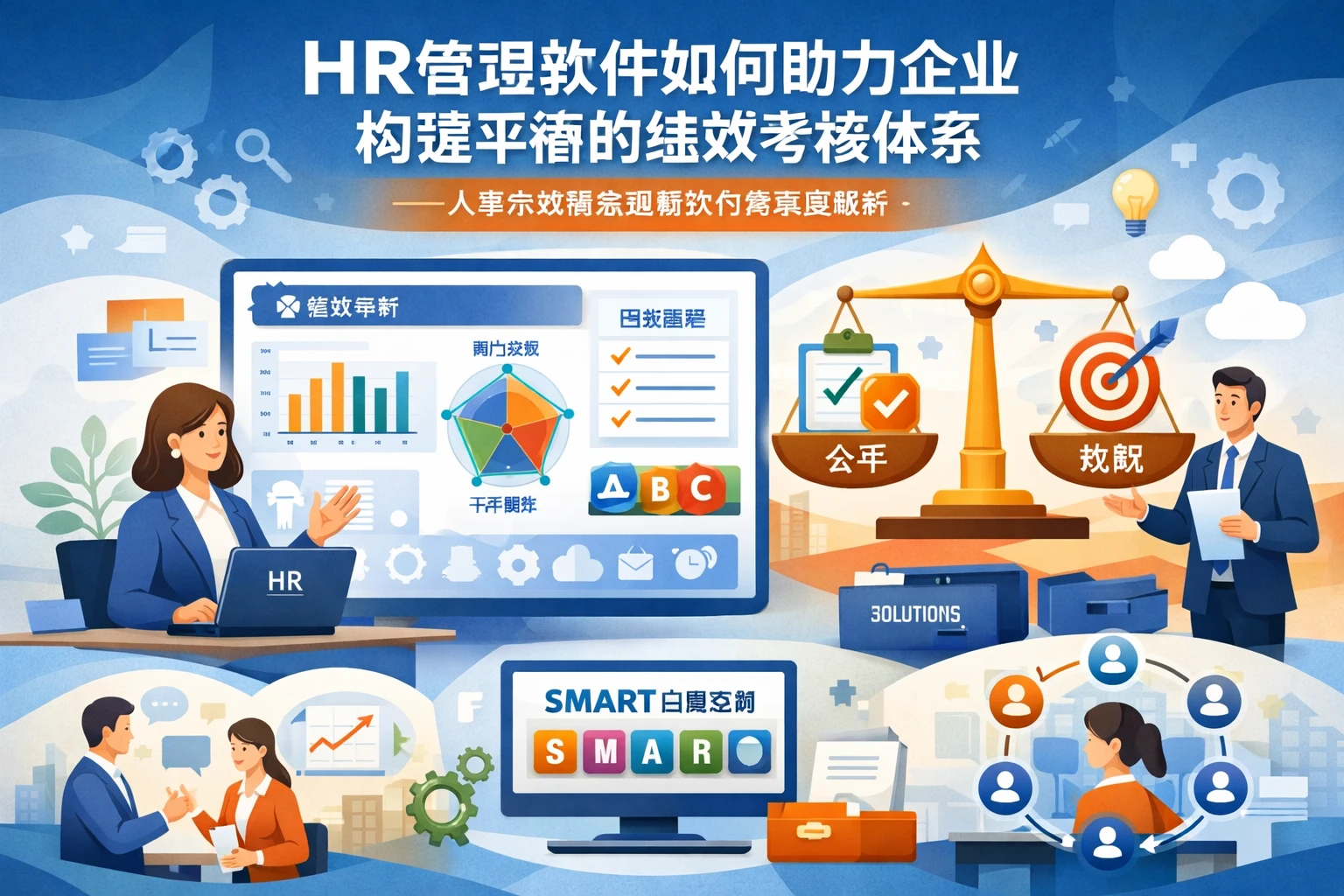 HR管理软件如何助力企业构建平衡的绩效考核体系 - 人事系统供应商解决方案深度解析