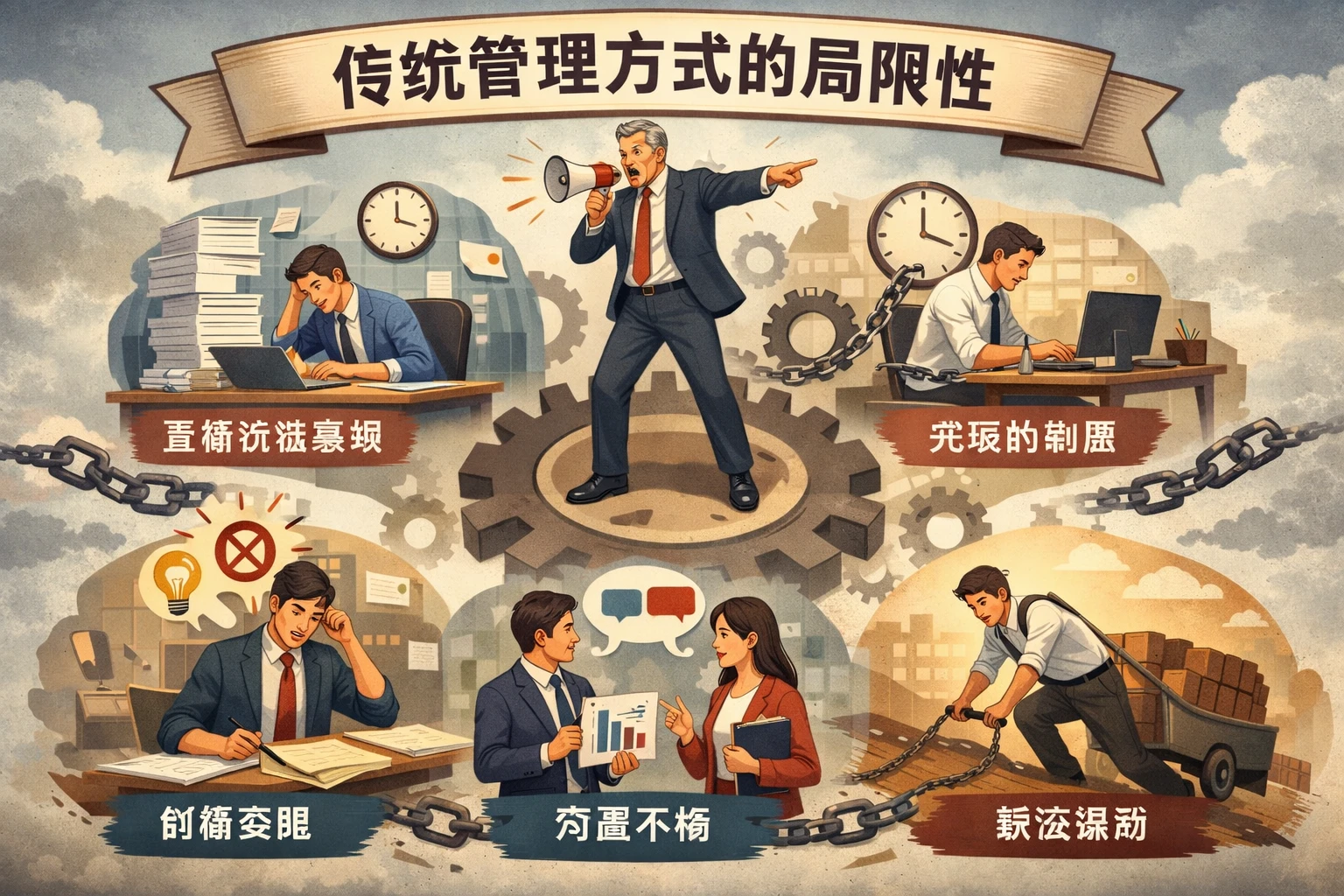 传统管理方式的局限性