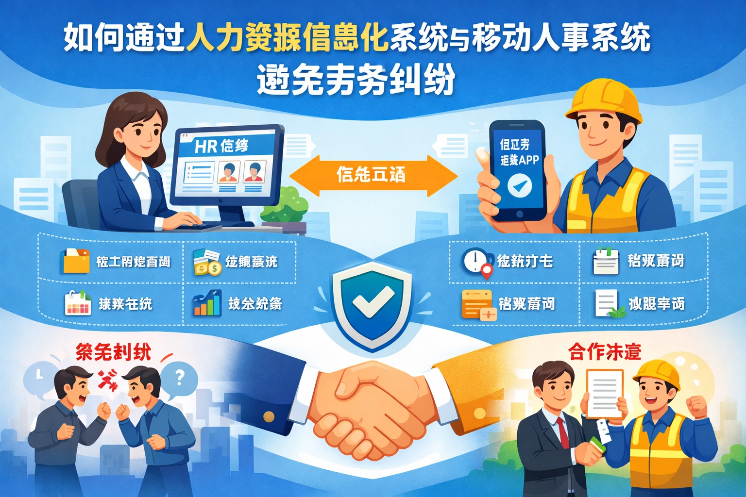 如何通过人力资源信息化系统与移动人事系统避免劳务纠纷