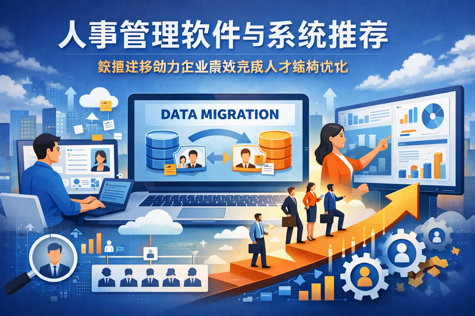 人事管理软件与系统推荐：数据迁移助力企业高效完成人才结构优化