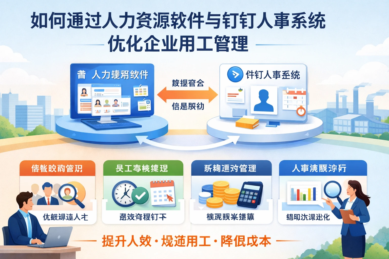 如何通过人力资源软件与钉钉人事系统优化企业用工管理
