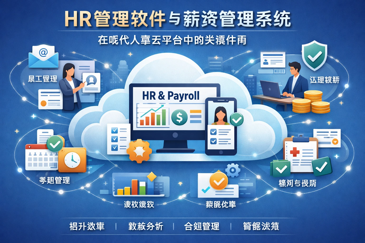 HR管理软件与薪资管理系统在现代人事云平台中的关键作用