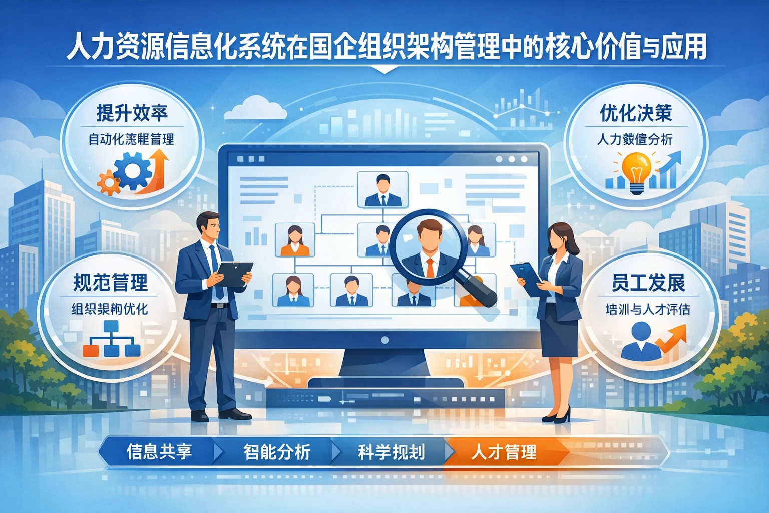 人力资源信息化系统在国企组织架构管理中的核心价值与应用