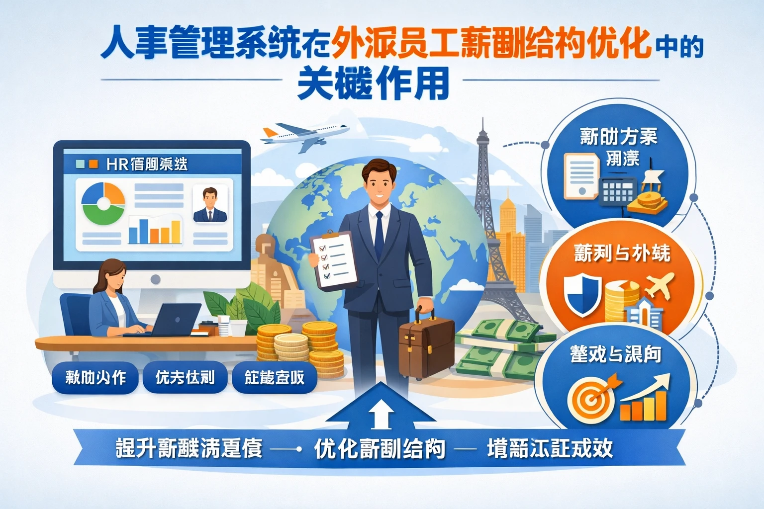 人事管理系统在外派员工薪酬结构优化中的关键作用