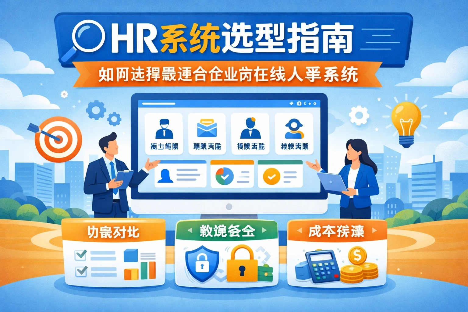 HR系统选型指南：如何选择最适合企业的在线人事系统