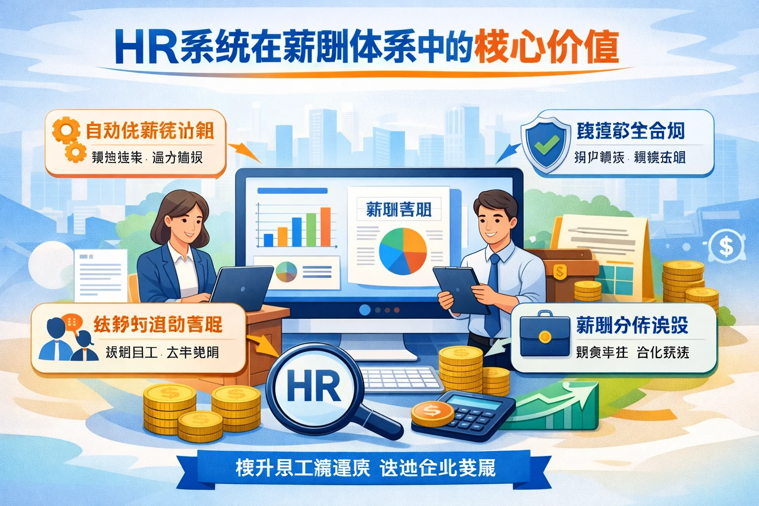 HR系统在薪酬体系中的核心价值