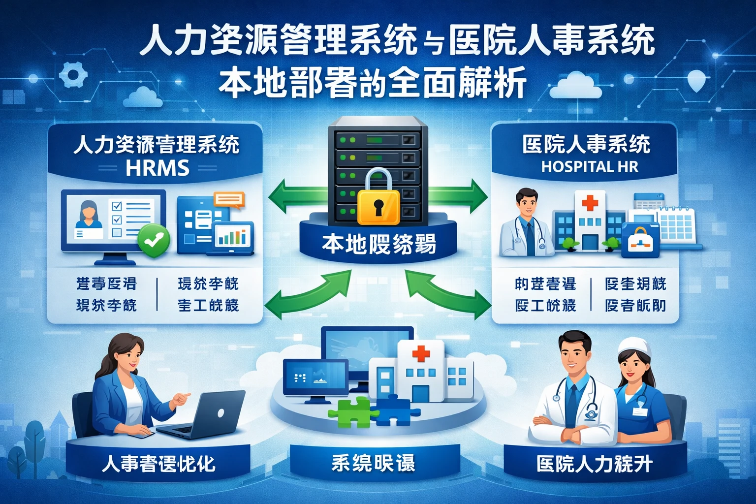 人力资源管理系统与医院人事系统本地部署的全面解析
