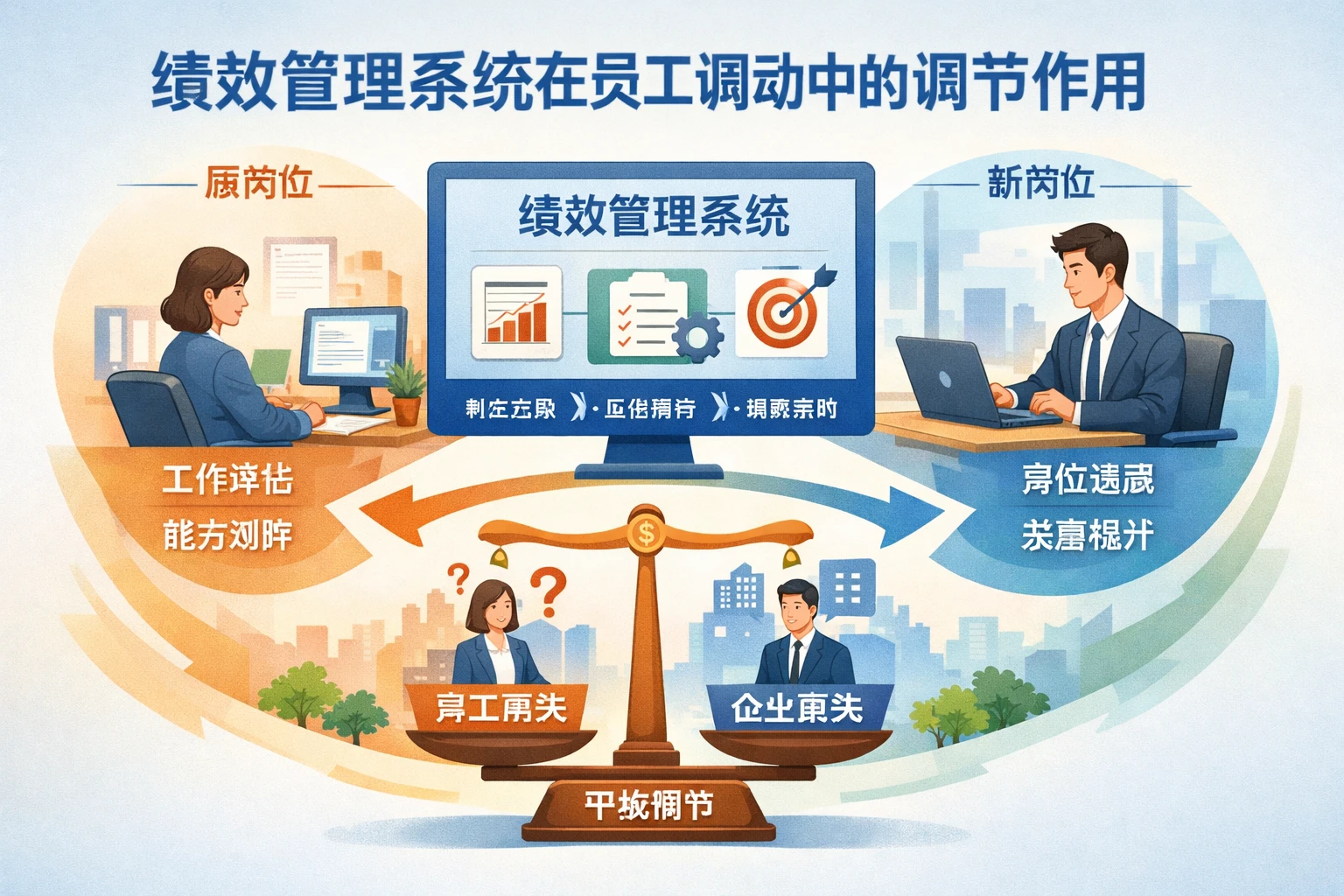 绩效管理系统在员工调动中的调节作用