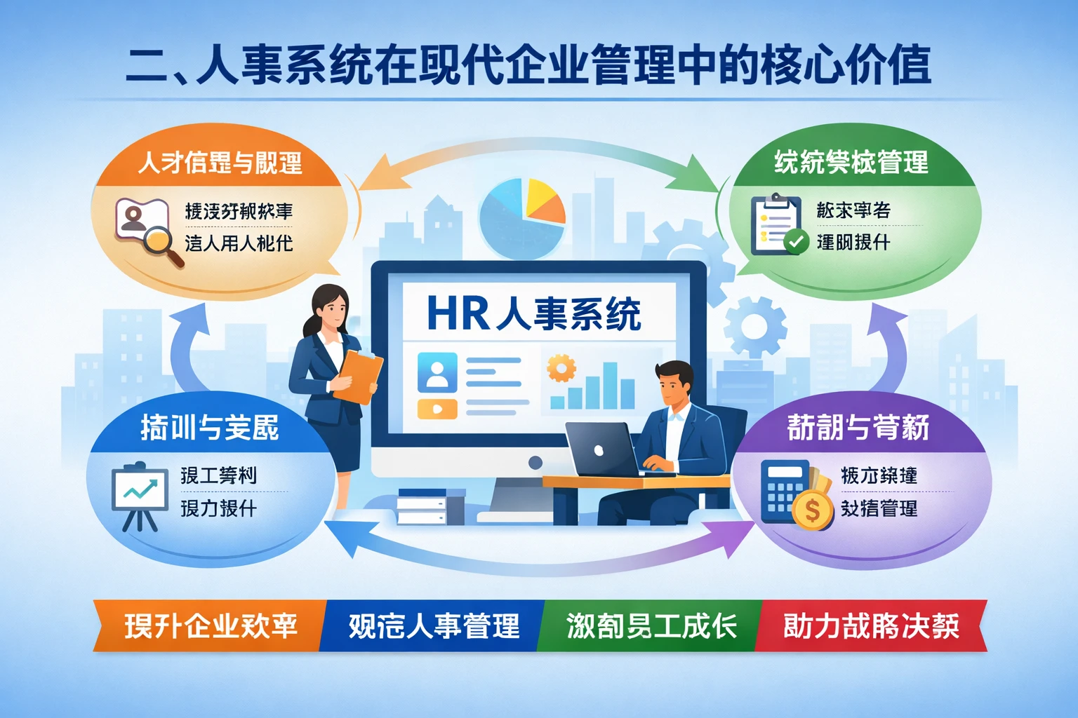 二、人事系统在现代企业管理中的核心价值